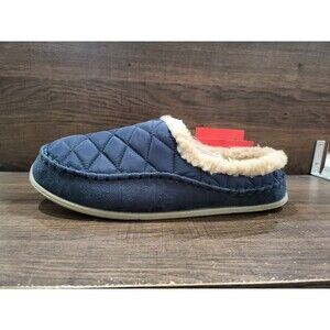 Deer Stags Men's Slippersooz Alma Clog Slippers Navy 7M New